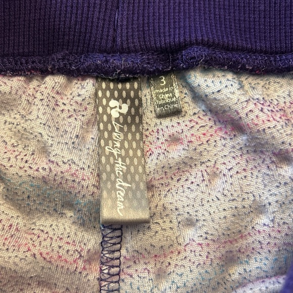 Triple Flip minky mTerial sweat pants with draw string and elastic bottom cuffs - Picture 5 of 6